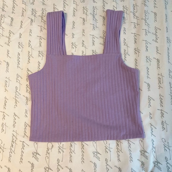 Purple tank top